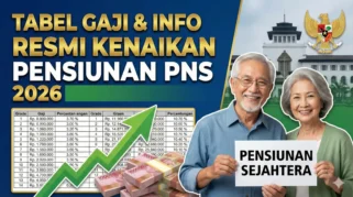 Gaji Pensiunan PNS 2026 Tidak Naik, Taspen Tegaskan Penyaluran Rutin dan 13th Month Mulai Juni