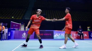 Ganda Putra Leo/Daniel Melaju ke Babak 16 Besar Thailand Open 2026