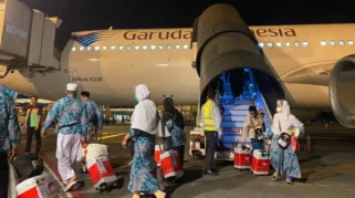 Garuda Indonesia Siapkan Pemulangan Jemaah Haji dan Ingatkan Batas Berat Barang Bawaan