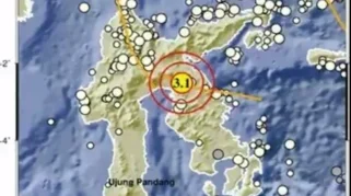 Gempa Magnitudo 2,0 Terjadi di Luwu Timur Sulawesi Selatan pada Malam Hari