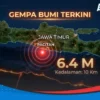 Gempa Magnitudo 2,3 Mengguncang Pacitan Jawa Timur pada Mei 2026