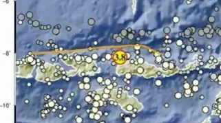 Gempa Magnitudo 2,4 Mengguncang Labuan Bajo NTT pada Malam Hari
