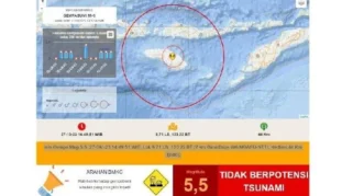 Gempa Magnitudo 2,8 Mengguncang Sumba Timur NTT Tanpa Potensi Tsunami