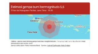 Gempa Magnitudo 3,4 Guncang Pacitan Jawa Timur, BMKG Pastikan Tak Berpotensi Tsunami