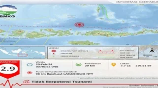 Gempa Magnitudo 4,3 Landa Labuan Bajo NTT, BMKG Pastikan Tak Berpotensi Tsunami
