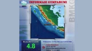 Gempa Magnitudo 4,8 Guncang Wilayah Buru Selatan, Tak Berpotensi Tsunami