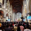 Gereja di Belu Padukan Budaya Lokal dalam Ibadah Kenaikan Yesus Kristus
