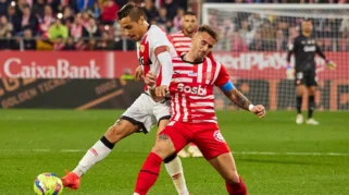 Gol Telat Stuani Selamatkan Girona dari Kekalahan di Markas Rayo Vallecano