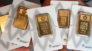 Harga Emas Antam Turun Rp24 Ribu, Kini Dibanderol Rp2,765 Juta per Gram