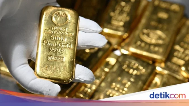 Harga Emas Dunia Melonjak Didukung Data Pekerjaan AS dan Kondisi Geopolitik