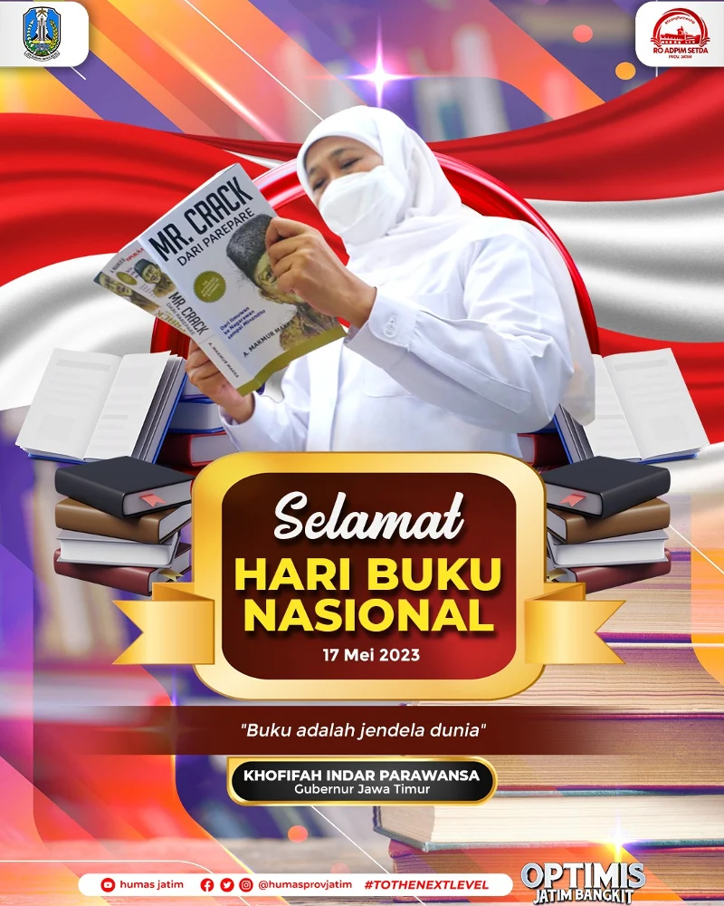 Hari Buku Nasional: Dorongan Khofifah untuk Menjadikan Membaca Gaya Hidup Anak Muda