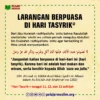 Hari Tasyrik Jadi Waktu Terlarang untuk Berpuasa Menurut Fikih Islam