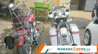 Harley-Davidson Penabrak Bocah di Toraja Utara hingga Tewas Pakai Pelat Bodong