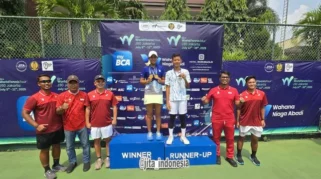 ITF J30 Sukoharjo Dibuka, Petenis Indonesia Berpeluang Sapu Bersih Gelar