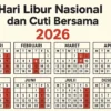 Jadwal Cuti Bersama Idul Adha 2026: Pemerintah Tetapkan Satu Hari Libur Tambahan