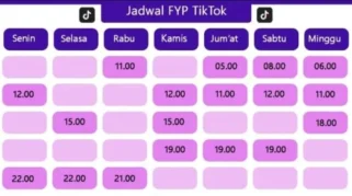 Jadwal FYP TikTok Hari Ini Terbaru 2026: Jam Terbaik Supaya Konten Viral