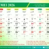 Jadwal Libur Bulan Mei 2026: Ada Long Weekend hingga Libur Panjang Idul Adha