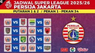 Jadwal Pekan 31 Super League, Klasemen Terkini, dan Peluang Persija Menutup Jarak