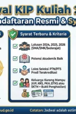 Jadwal Pendaftaran KIP Kuliah 2026 Resmi Dibuka, Simak Syarat dan Cara Daftarnya