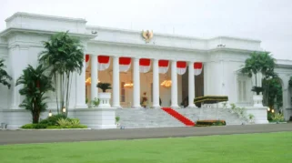 Jelang Hadir di Paripurna DPR, Istana Kepresidenan Jakarta Terpantau Lengang