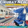 KA Cikuray Layani 2.226.342 Pelanggan sejak 2022, Pilihan Utama Transportasi Ekonomi Jawa Barat-Jakarta