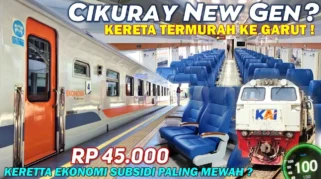 KA Cikuray Layani 2.226.342 Pelanggan sejak 2022, Pilihan Utama Transportasi Ekonomi Jawa Barat-Jakarta