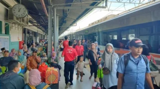 KA Pangrango Layani 17.689 Pelanggan Selama Libur Panjang
