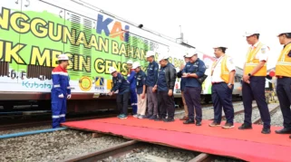 KAI Lakukan Uji Sarana Kereta Api untuk Mendukung Transisi Biodiesel B50 Mulai 2026