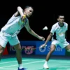 Kalahkan Pasangan Chinese Taipei, Fajar/Fikri Melaju ke 16 Besar Singapore Open 2026