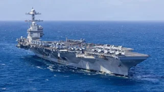 Kapal Induk USS Gerald R. Ford Kembali ke Amerika Setelah Gagal Raih Kemenangan di Perang Iran