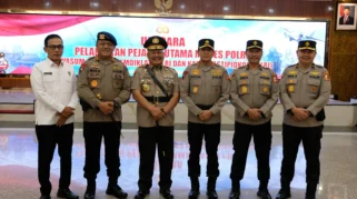 Kapolri Listyo Sigit Prabowo Resmikan Asrama Polisi Baru dan Lantik Pejabat Utama Polri