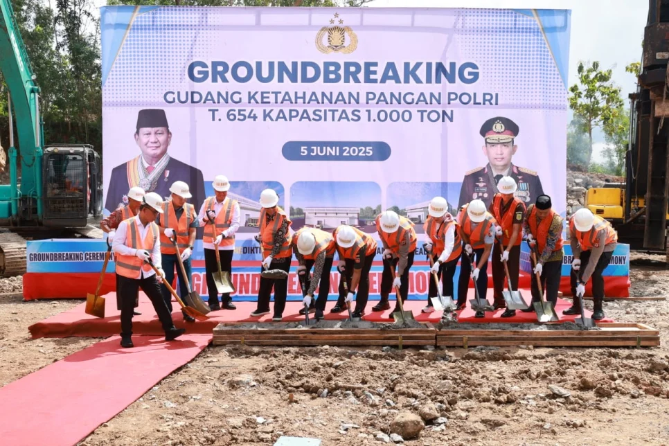 Kapolri Siapkan 28 Gudang Ketahanan Pangan untuk Maksimalkan Hasil Panen Nasional
