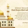 Kata-kata Ucapan Selamat Hari Raya Idul Adha 2026 yang Penuh Doa dan Makna Mendalam