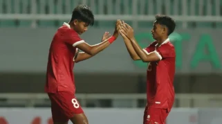 Keanu Sanjaya Bawa Indonesia U-17 Unggul atas China di Piala Asia 2026