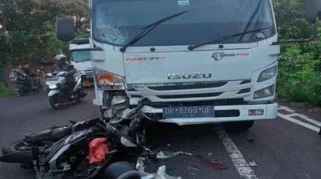 Kecelakaan Maut Motor Sport Hantam Truk Fuso di Bali, Remaja 18 Tahun Tewas