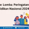 Kegiatan lomba Hari Pendidikan Nasional