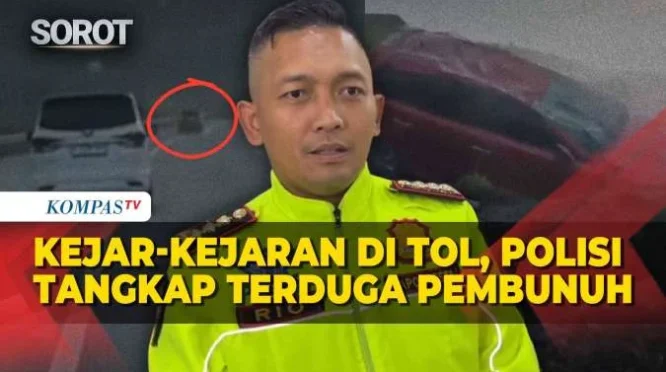 Kejar-kejaran Dramatis di Tol Sumedang, Polisi Tangkap Terduga Pembunuh Wanita Bogor