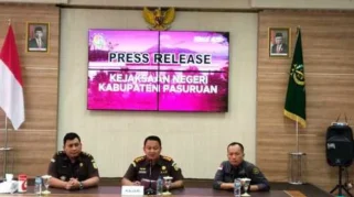 Kejari Kabupaten Pasuruan Tahan Tersangka Dugaan Korupsi Senilai Rp 606 Juta