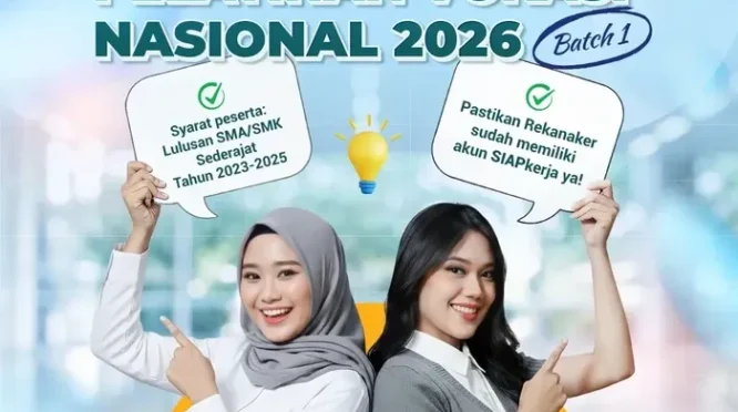 Kemnaker Sediakan 70 Ribu Kuota Pelatihan Gratis untuk Lulusan SMA dan SMK