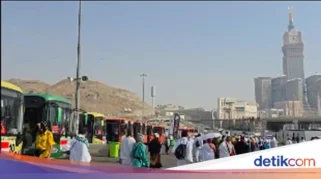Kepadatan Terminal Syib Amir Meningkat Jelang Puncak Ibadah Haji Armuzna di Makkah