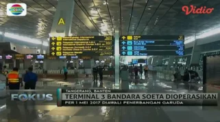Kepulangan Sembilan WNI Peserta Misi Kemanusiaan di Terminal 3 Soetta
