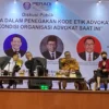 Ketua DPC Peradi Pandeglang Dorong Revisi Kode Etik Profesi Advokat