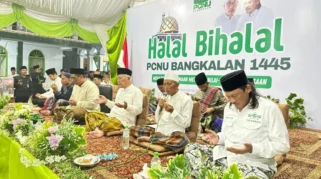 Ketum PBNU Gelar Halal Bihalal dengan PCNU se‑Jatim di Bangkalan