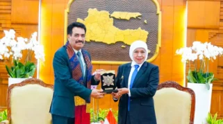 Khofifah dan Dubes Yaman Bahas Penguatan Kerja Sama Pendidikan dan Perdagangan Jawa Timur-Yaman