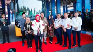 Khofifah Kabulkan Tuntutan Buruh, Koridor Trans Jatim Siap Layani Pasuruan Raya