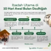Khutbah Jumat 22 Mei 2026: Menyemarakkan 10 Hari Awal Bulan Dzulhijjah dengan Ibadah dan Ketakwaan