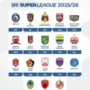 Klasemen BRI Super League: Madura United dan Bali United Bertarung di Posisi Krusial