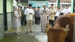 Kodim Lumajang Gelar Penyembelihan Hewan Qurban Semarakkan Idul Adha 1447 H