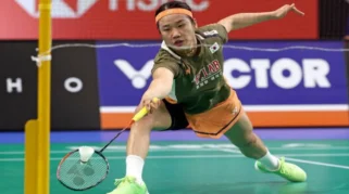Komang Lolos Perempat Final Turnamen DETEC 2026 di Sukoharjo