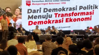 Komunitas 98 Resolution Network Dukung Transformasi Demokrasi Ekonomi